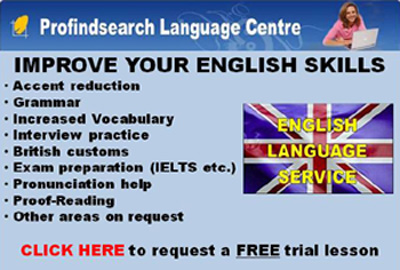 Improve your English - Request a FREE trial lesson today!